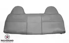 2003 2004 Ford F250 F350 XL Work Truck -Lean Back Bench Seat Vinyl Cover Gray