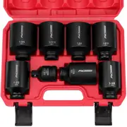 8 Piece Imperial SAE Deep Impact Socket Set