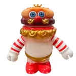 全新 日本BURGERMAN KING漢堡男 漢堡王軟膠玩具