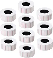 Angoily 10 Rolls Pricing Labels Removable Pricing Stickers for Retail Shop Office Supplies Strong Adhesive Jewelry Label Stickers for Versatile Use Supermarkets Businesses