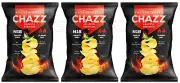 3 CHAZZ JALAPENO HABANERO Flamin Hot Flavor Potato Chips Crisps Snacks 90g 3.1oz