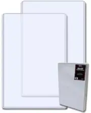 Case /50 BCW 11 x 17 Hard Plastic Photo / Print Topload Holders 11x17 protectors