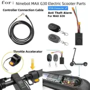 Controller Cable Throttle Accelerator Anti-Theft Alarm For Ninebot MAX G30 Parts