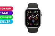 Apple Watch Series 4 Stainless Steel (44mm, Silver, Cellular) - Refurbished (Excellent)