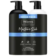 TRESemme Moisture Rich Shampoo And Conditioner 2 x 1.2L