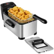 MEDIMALL Deep Fryer with Basket, 3.2QT/12Cup Electric Oil Fryer for Home Use