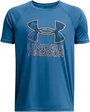 [Under Armour] Boys' Tech Big Logo Short Sleeve T Shirt