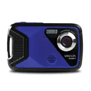 Minolta® MN30WP Waterproof 4x Digital Zoom 21 MP/1080p Digital Camera (Blue)