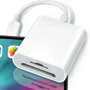 Lector De Tarjetas SD SDHC SDXC Microsd Microsdxc Adaptador Para Iphone Ipad