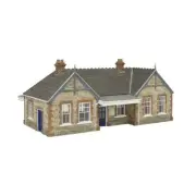 Bachmann 44-0095 Scenecraft Stone Booking Hall Building OO Gauge