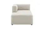 Matt Blatt Curtis Modular Sofa Chaise Seat Left (Popcorn Cream), Sofas,