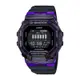 CASIO卡西歐 G-SHOCK 藍牙 半透明 黑x紫 經典方型 運動系列 GBD-200SM-1A6_45.9mm