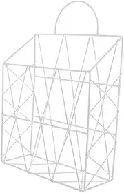 COMPUKAS Decorative Wall Magazine Rack Book Holder for Home Office Space Saving Organizer for Newspapers and Albums and Practical Design