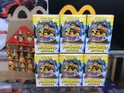 McDonald's Kerwin Frost Nugget Buddies Figures SET OF 6 with Artist Meal Box