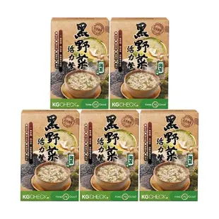 【聯華食品 KGCHECK】KG高纖燕麥餐-黑野菜淨化餐(5盒組)