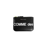 [COMME DES GARCONS WALLET] Huge Logo Wallet Black