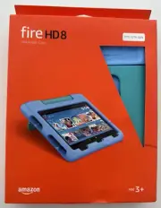 Amazon Fire HD 8 Tablet Kid-proof Case 12th Gen 2022 Release - Blue