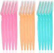 15 Pcs Eyebrow Razors, Face Razors Multipurpose, Exfoliating Dermaplaning Too...