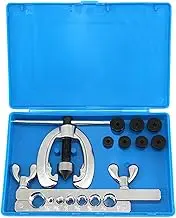 Maizoon Flaring Tools Set 7-Hole Bar 9pcs Double Flaring for Copper Aluminum Soft Steel Brake Line and Brass Tubing with Storage Case for 3/16",1/4",5/16",3/8",7/16",1/2",5/8" O.D. Tubing Blue