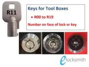 R11 Key to fit Tool Box suits Repco, Gearwrench, Toolpro, TTI, Kincrome + others
