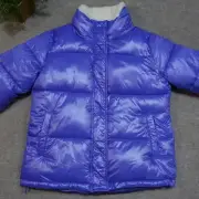 UGG Koolaburra Puffer Coat Purple Size Small Faux Sherpa Collar Lined Pockets