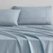 Sheridan Gable 400TC Sheet Set in Open Sky Size: King Cotton