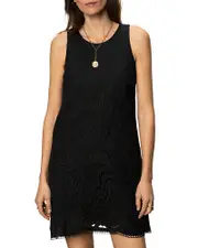 Sanctuary Embroidered Blooms Mini Dress