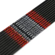 6/12pc 33 ” ID 6.2mm Pure Carbon Arrow Shafts DIY Arrow Archery for Bow Hunting