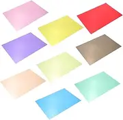 DOITOOL 9pcs Sheets Colored Light Diffuser Sheets Translucent Film for Lighting Versatile Sheets for Stage Design and Craft Projects Impact Resistant and Easily Cuttable