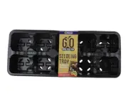 REKO GYO Black 10-Cell Grow Your Own Seedling Tray - 3 Pack