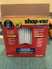 Shop Vac CleanStream Fine Filtration HEPA Cartridge Filter Type 90340