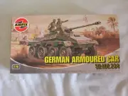 Airfix 1/76 scale German SD.KFZ.234 Armoured car model kit.