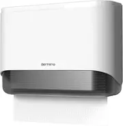 Bertreno Paper Towel Dispenser Wall Mount Multifold/Trifold/C Fold Paper Hand Towel Dispenser Bathroom Commercial Hand Paper Towels Dispensers Adhesive White