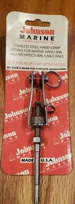 C. Sherman Johnson 26-406 Hand Crimp Stainless Steel