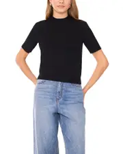 1.state Short Sleeve Sweater