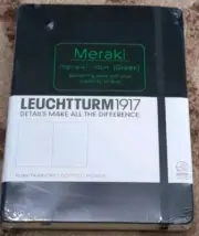 Leuchtturm 1917 A5 Notebooks in Black with Ruled Paper NEW & Sealed