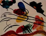 With Three Riders 1911 > Kandinsky, Wassily