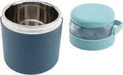 Insulated Stainless Steel Food Container Leak Proof Soup Jar With Top Snack Container For School Travel Office