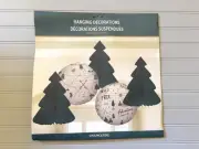 Adventure Awaits Birthday Party Hanging Decor- Paper Lanterns Trees Wilderness