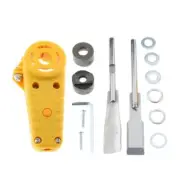 Woodworking Power Attachment Set with 2PCS Chisels for Angle Grinder For