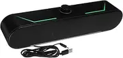 Angoily 15-Degree Angled Home Speaker System Soundbar Stereo Sound Easy Operation and Stylish Design