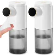 2 Pack Automatic Foaming Soap Dispenser,Electric Soap Dispenser Touchless,Rec...