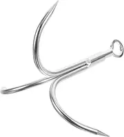 GANAZONO Outdoor Climbing Claw Hook High Hardness Metal Survival Grappling Hook for Mountain Climbing Tree Climbing and Outdoor Adventure Activities Multipurpose Design for Versatile