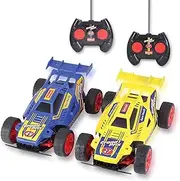 Kidzlane 2 Pack Race Cars - All-Direction Drive, 35 Foot Range - RC Cars for Boys Age 5-12