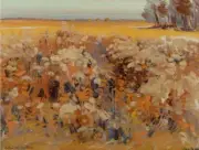 Flowering Fields : Arthur Wesley Dow : 1919 : Archival Quality Art Print