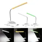 Bedside Flexible Desk Reading Clip-On Clamp Led Reading Light Usb Table Lamp