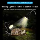 Reptile Heat Lamp Rotating Light Bracket With Clamp UVA/UVB Lamp(Type 2)