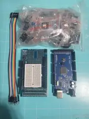 CH340 ATmega 2560 R3 Board For Arduino MEGA 2560 IDE +Proto board + 37 Sensor