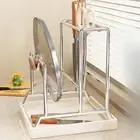 Cutting Board Holder Rack Organizer for Cutting Board Pot Pan Lid Restaurant