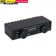 LINEPAUDIO B037 Amplifier Speaker Selector Amp Speaker Switcher Enables 3in 3out